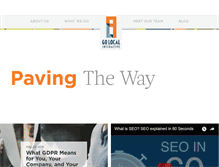 Tablet Screenshot of golocalinteractive.com